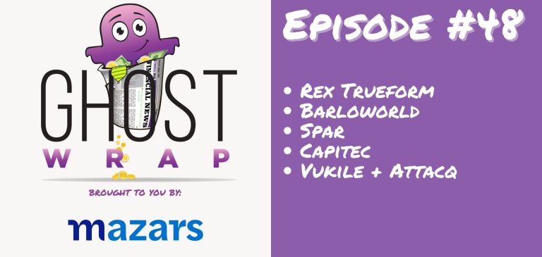 Ghost Wrap #48 (Rex Trueform | Barloworld | Spar | Capitec | Vukile + Attacq)