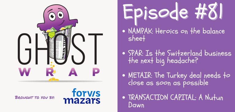 Ghost Wrap #81 (Nampak | Spar | Metair | Transaction Capital)